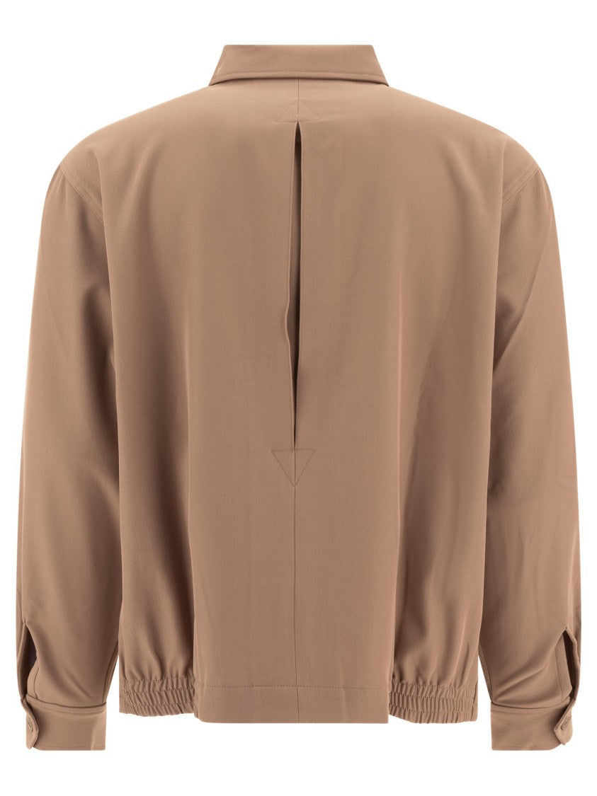 Needles Beige Sport Overshirt