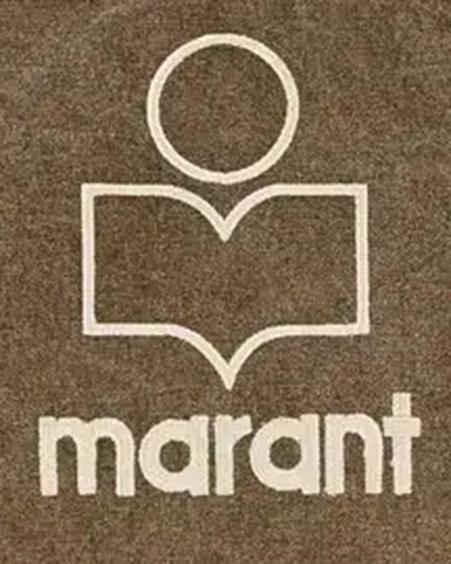 Isabel Marant Faded Effect Cotton Tote Bag