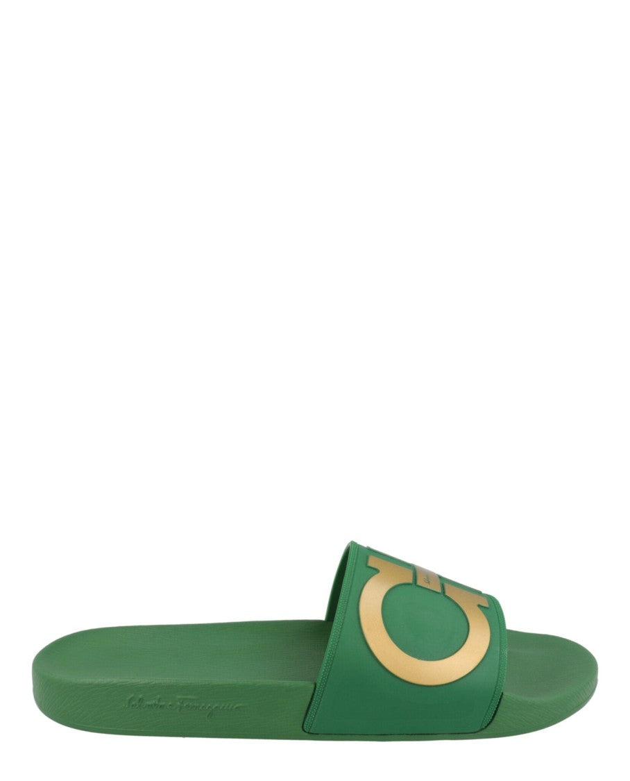 Ferragamo Groove 2 Slides