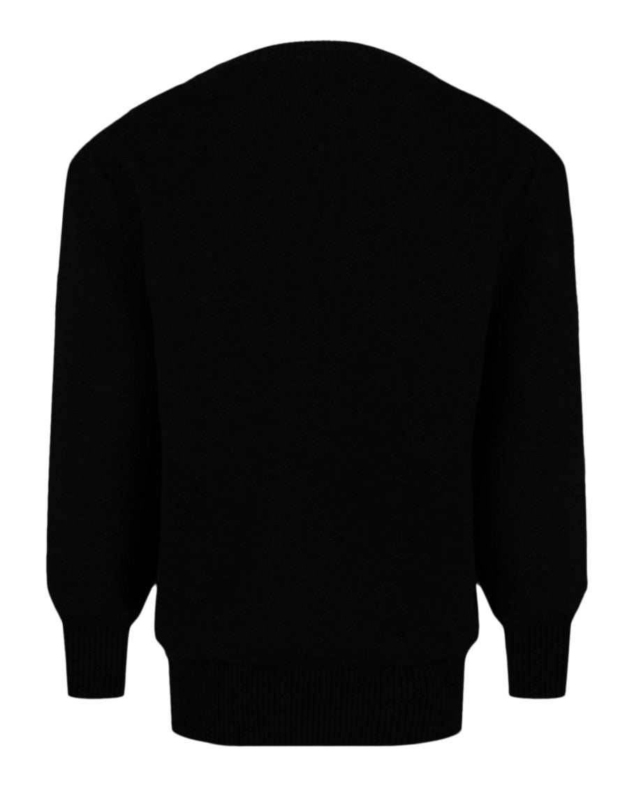 Alexander Mcqueen Logo Embroidered Sweater