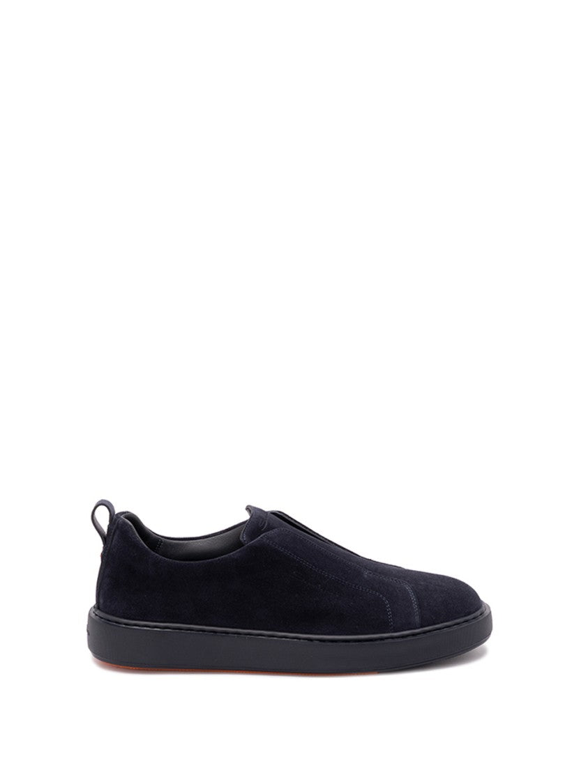 Santoni Victory Sneakers With Calf Leather