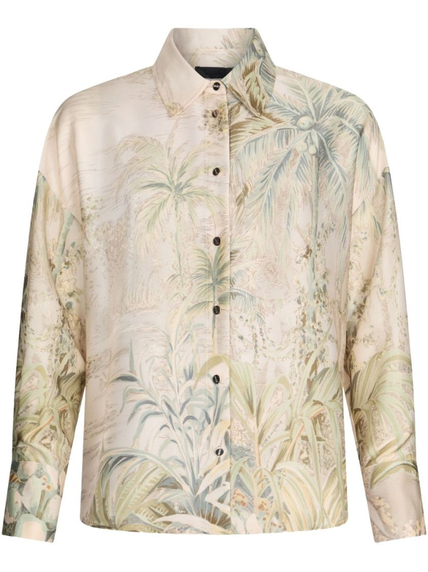 Liu Jo Tropical Jungle Print Liu Jo Shirt