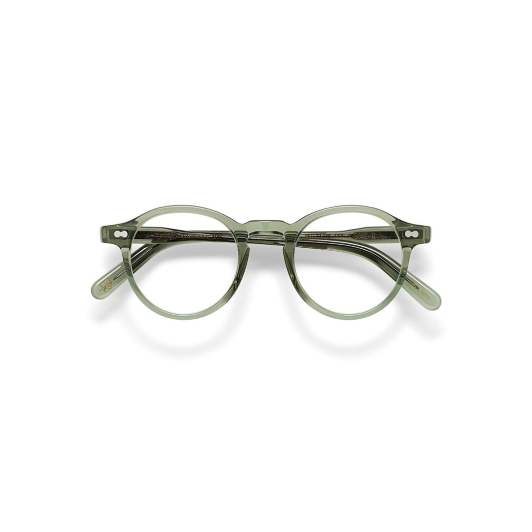 Moscot Or-Mil-O Miltzen Translucent Acetate Round Frame Eyeglasses