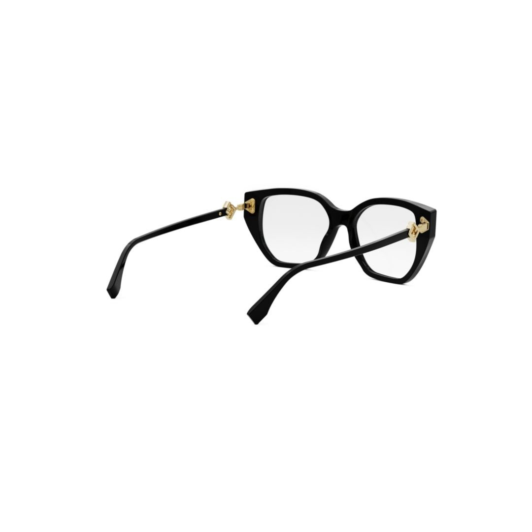 Fendi Fe50100i Oversized Square Frame Eyeglasses