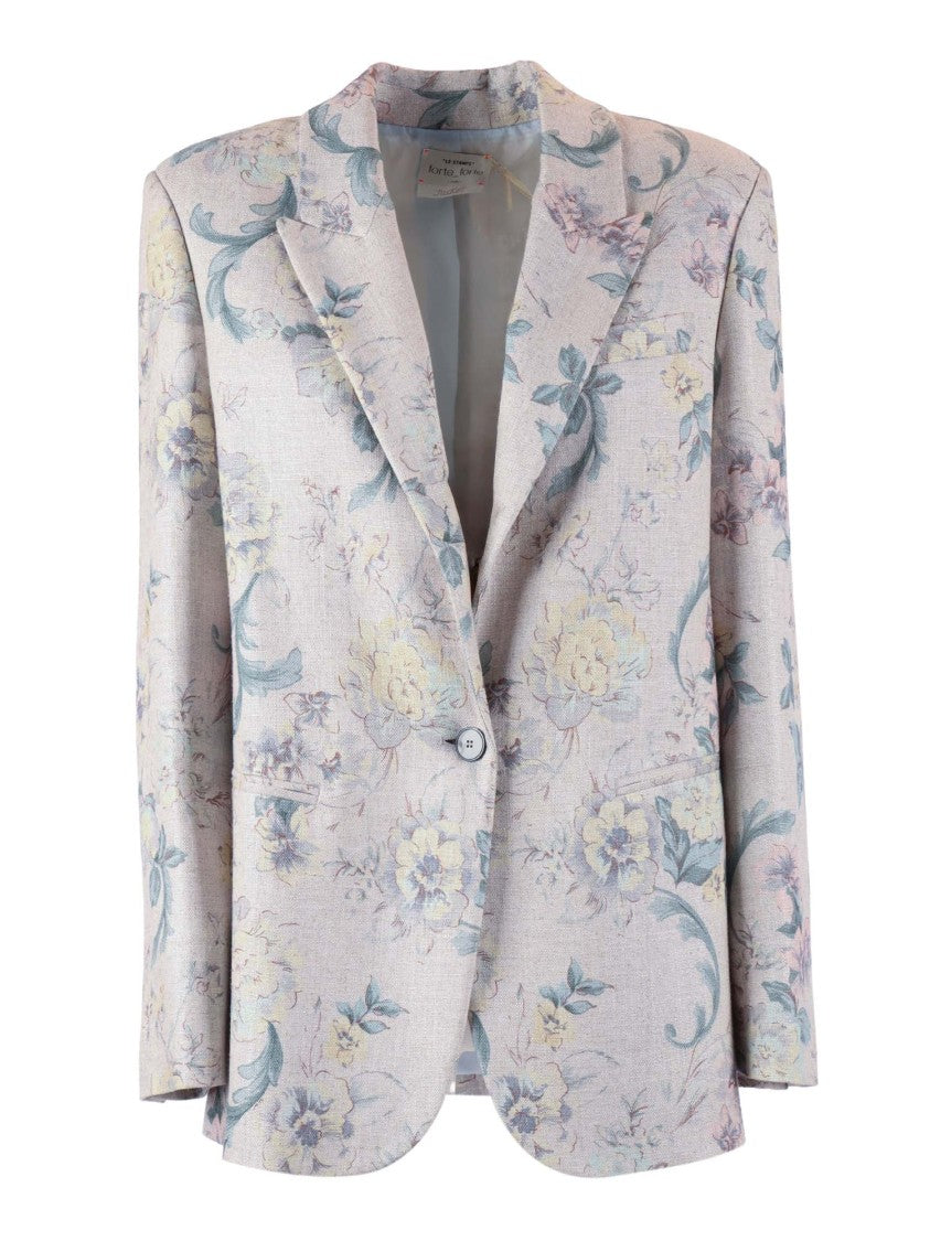 Forte Forte Peonia My Love Viscose Linen Blazer