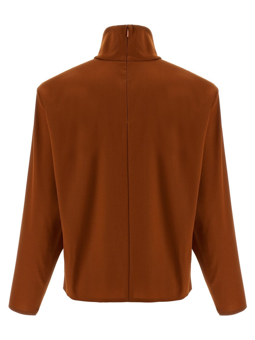 Saint Laurent Structured Shoulder Sweater