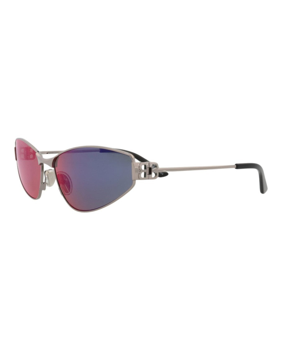 Balenciaga Cat Eye-Frame Metal Sunglasses