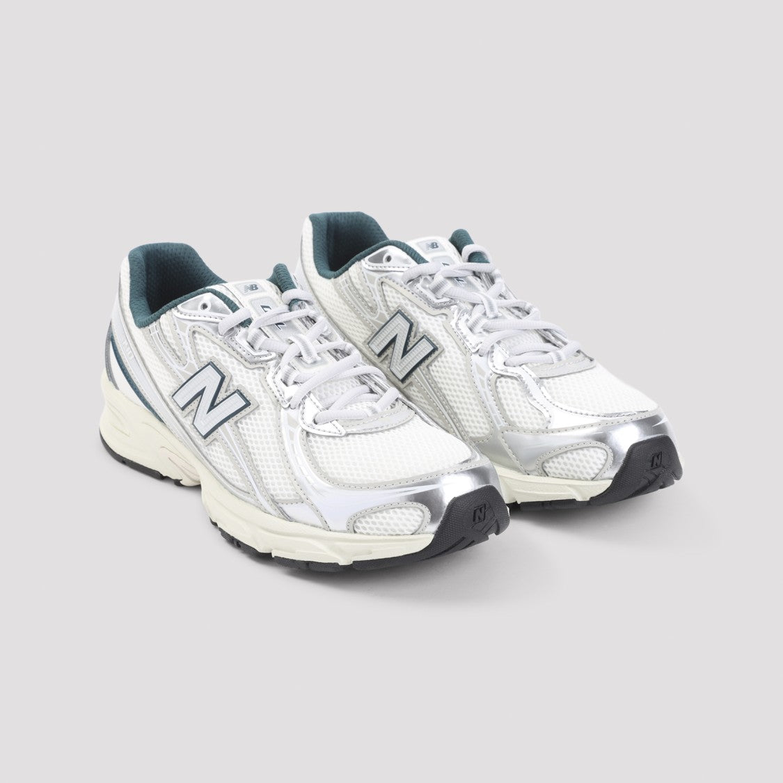 New Balance Versatile White Sneakers With Breathable Upper