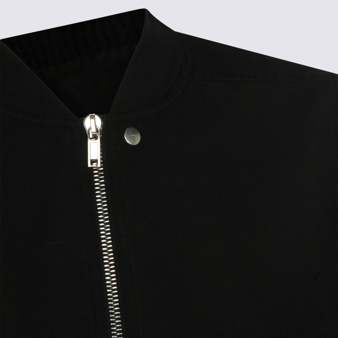 Drkshdw By Rick Owens Minimalist Black Jacket With Zipper Details