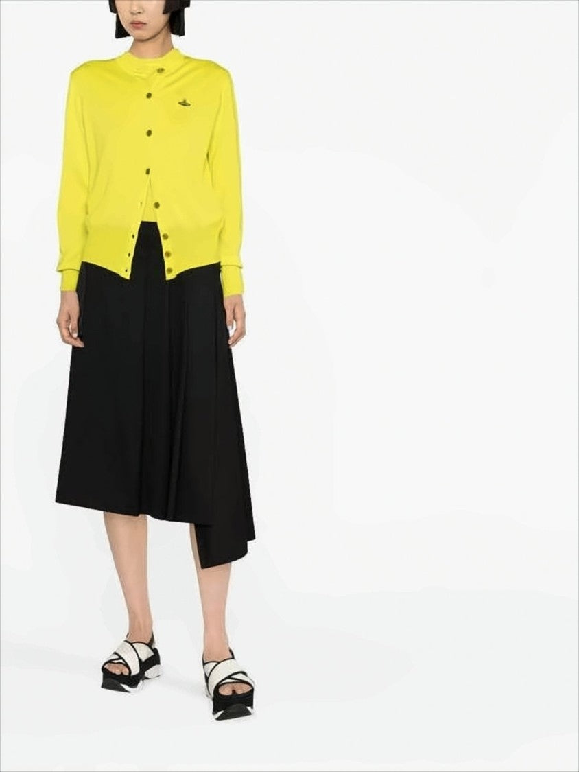 Vivienne Westwood Lightweight Round Neck Cardigan With Button-Down Front