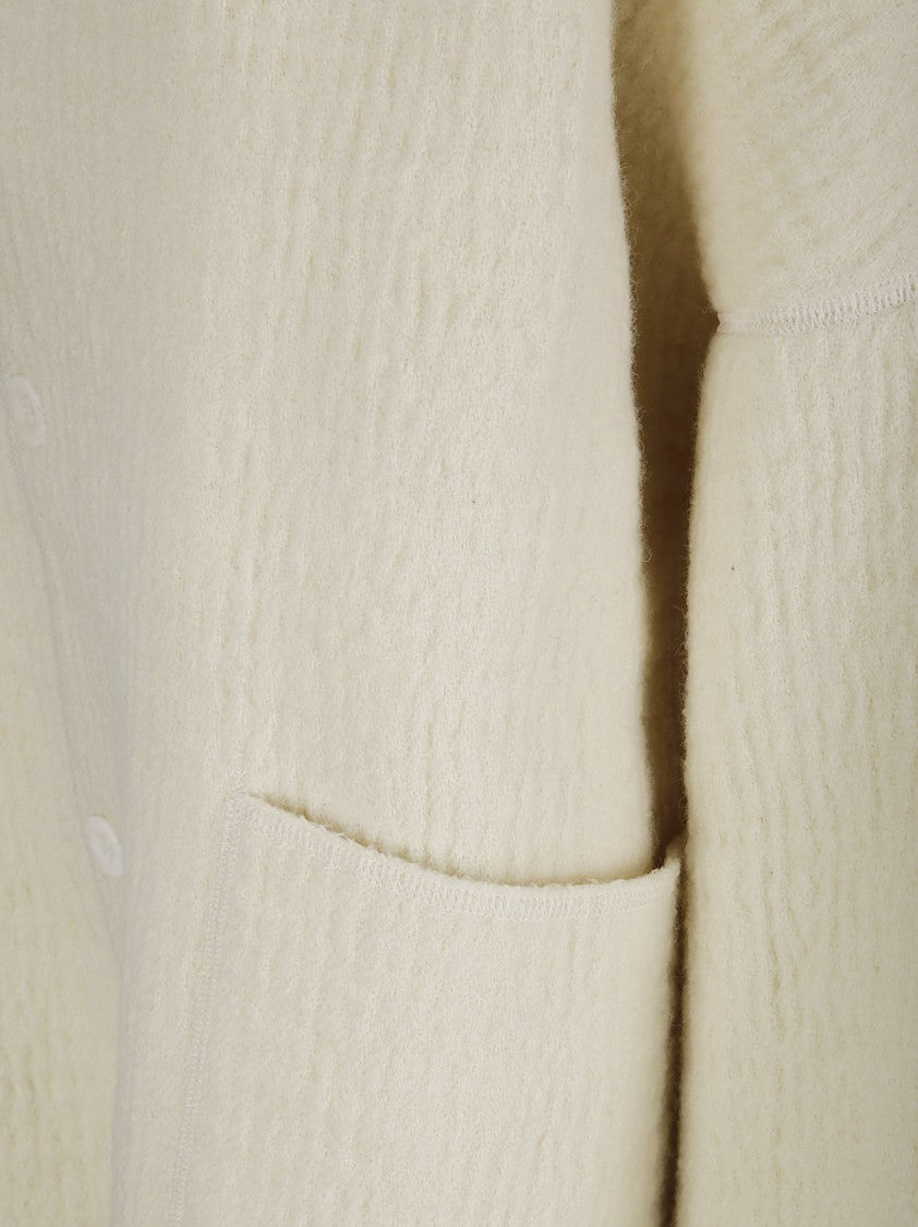 Labo.Art Mandarin Collar Blazer With Button Fastening