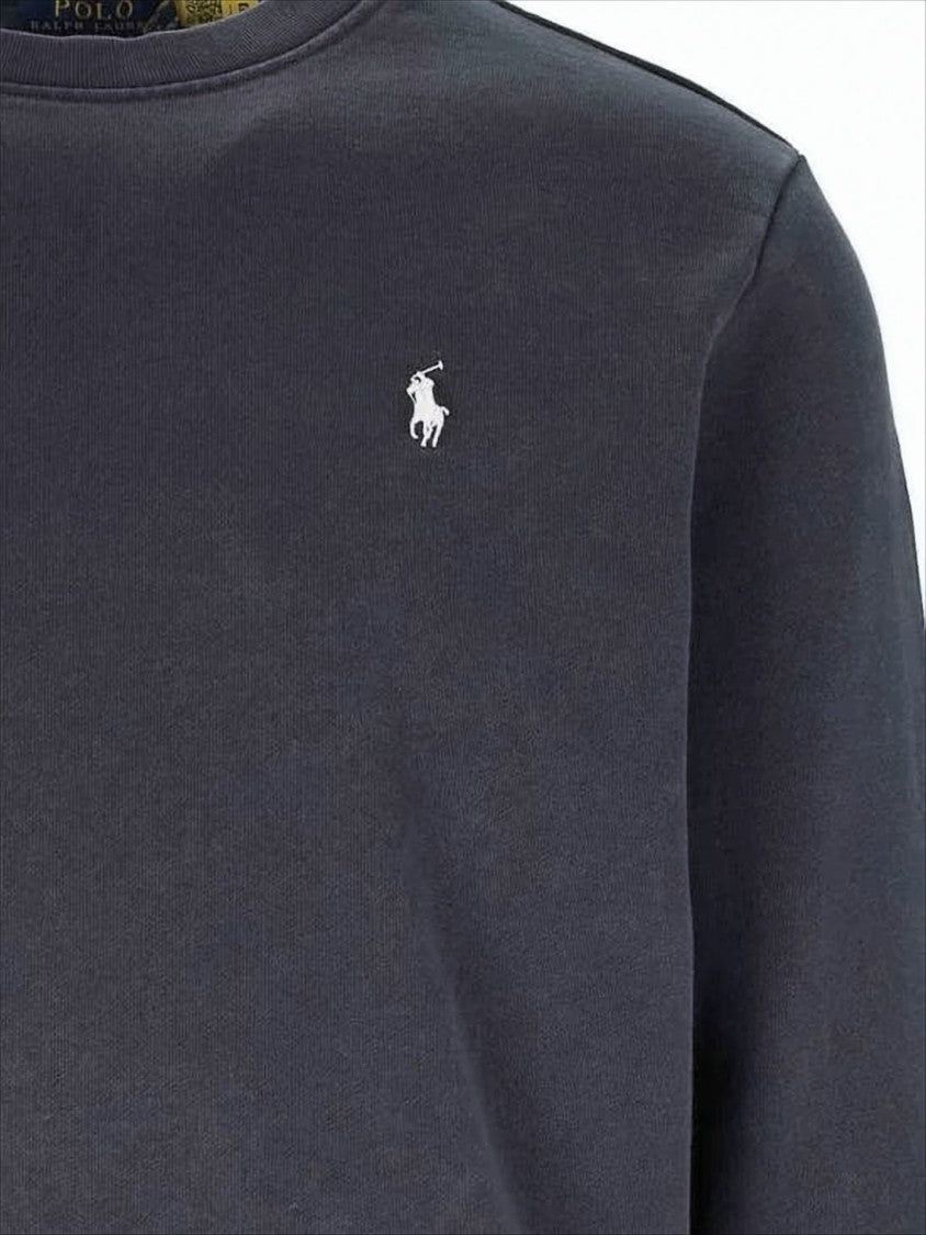 Polo Ralph Lauren Relaxed-Fit Long Sleeve Sweatshirt With Embroidered Logo