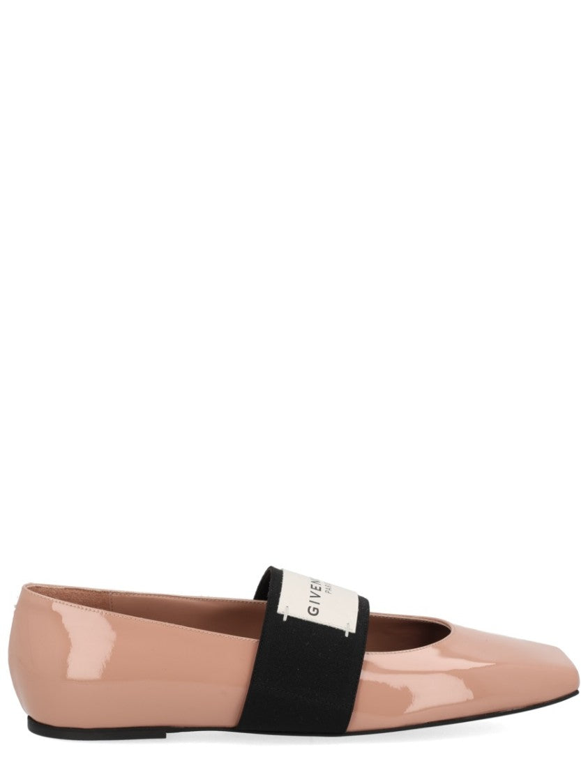 Givenchy Pink Glossy Pointed Flats