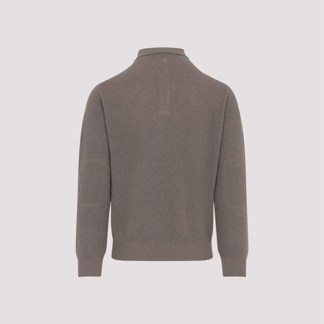 Canali Long-Sleeve Knit Polo Shirt