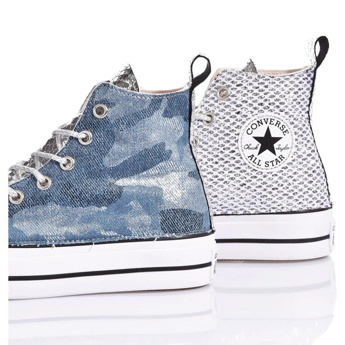 Converse Platform Denim Camo Sneakers