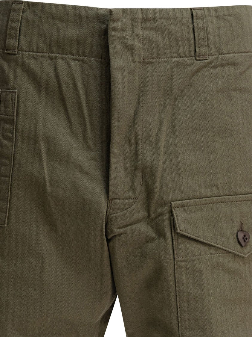 Human Made Military-Inspired Cargo Trousers With Practical Pockets