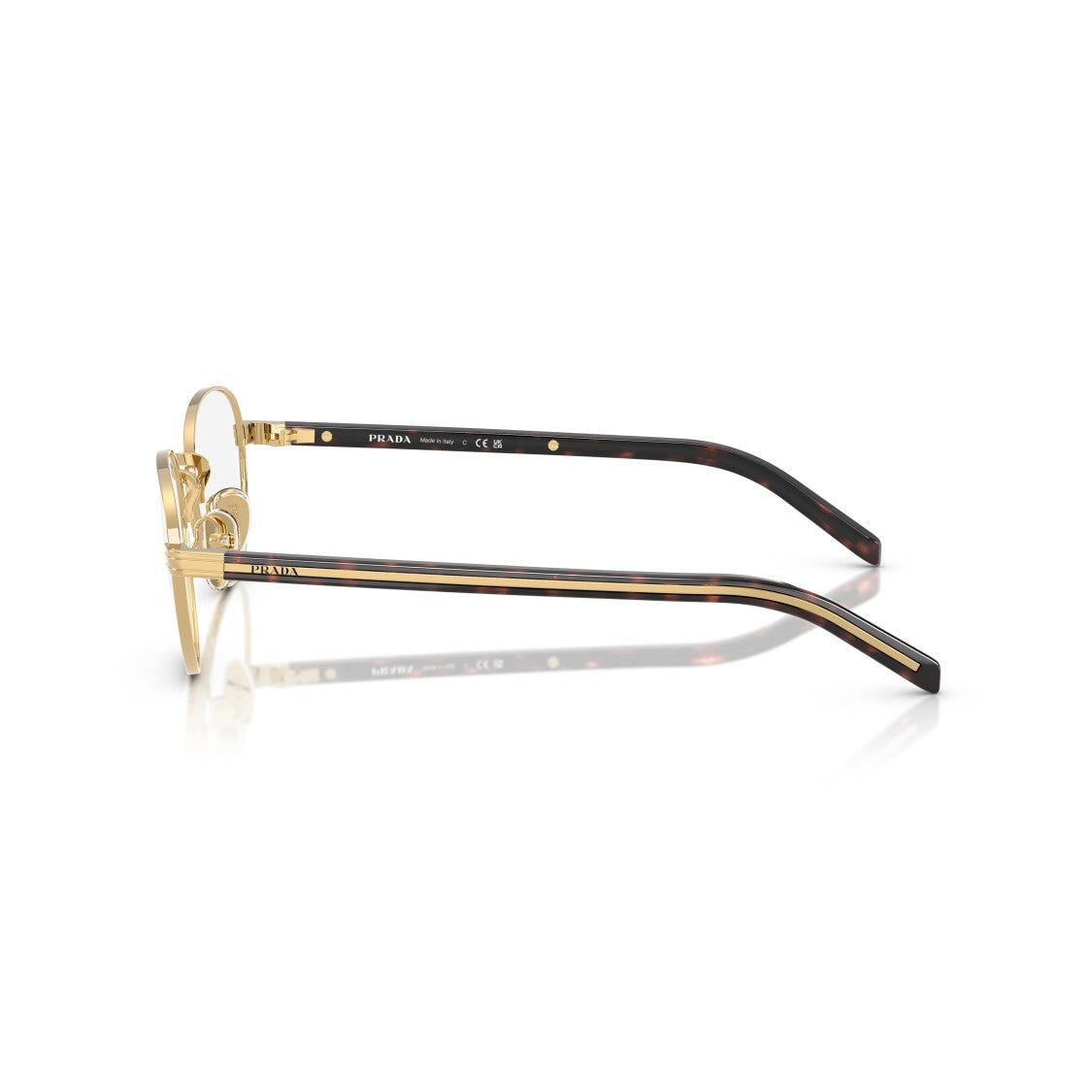 Prada 0Pr B53v Round Lens Sunglasses