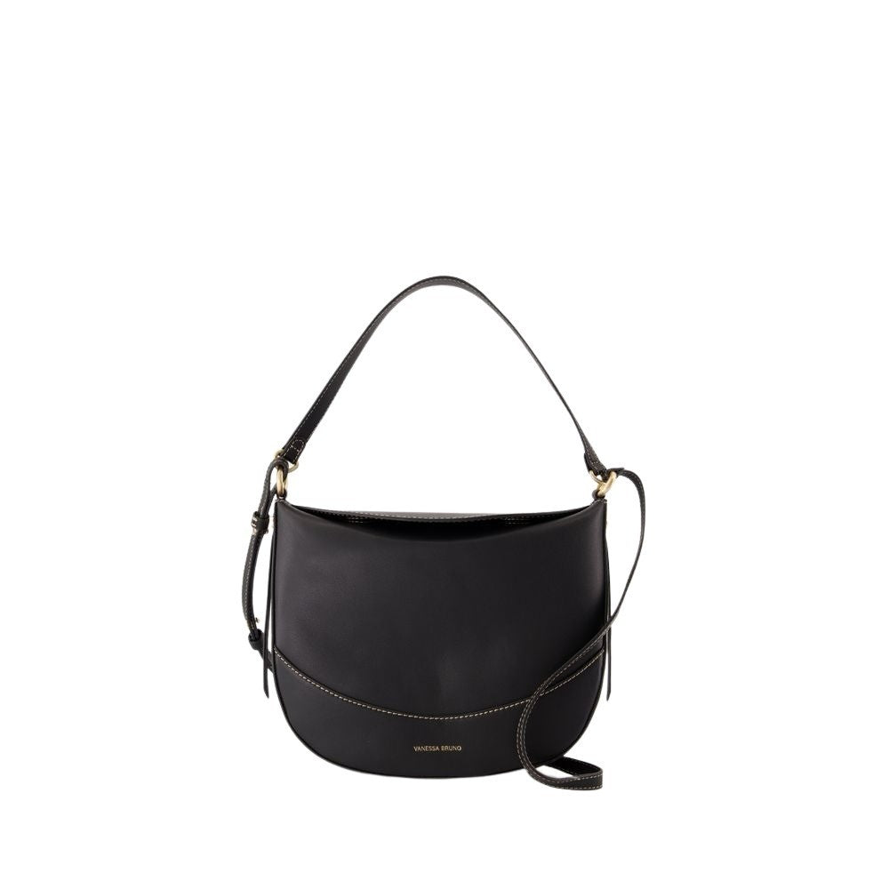 Vanessa Bruno Daily Mm Handbag - Leather - Black