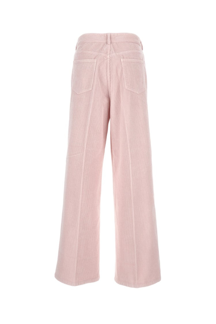 Cellar Door Tailored Straight-Leg Trousers In Pink