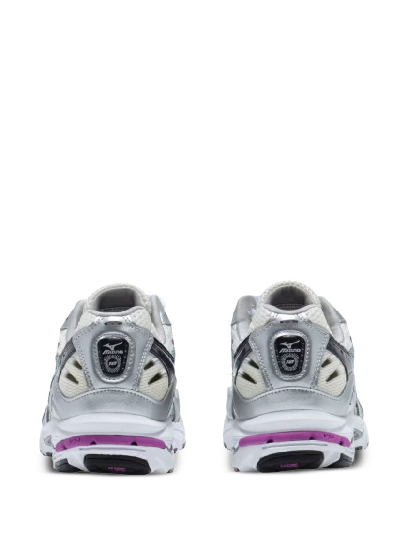 Mizuno Lace-Up Sneakers With Aquamarine Mesh