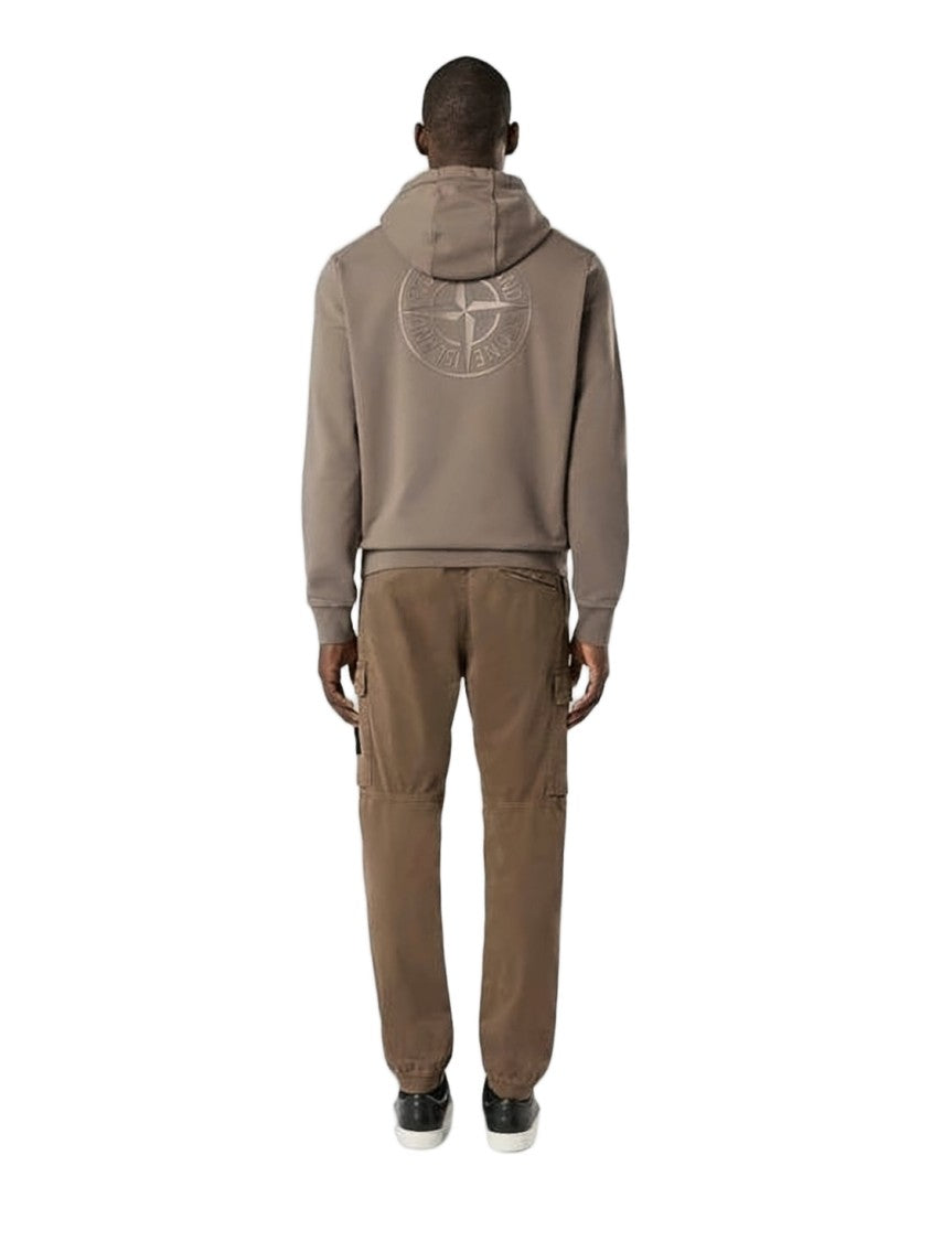Stone Island Relaxed-Fit Cotton Hoodie