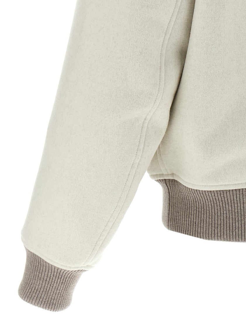 Brunello Cucinelli Wool Bomber Jacket