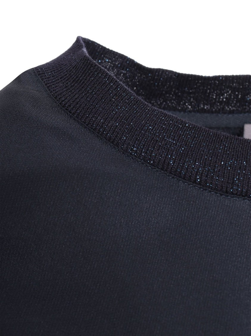 Lorena Antoniazzi Sleeveless Blouse In Textile Blend