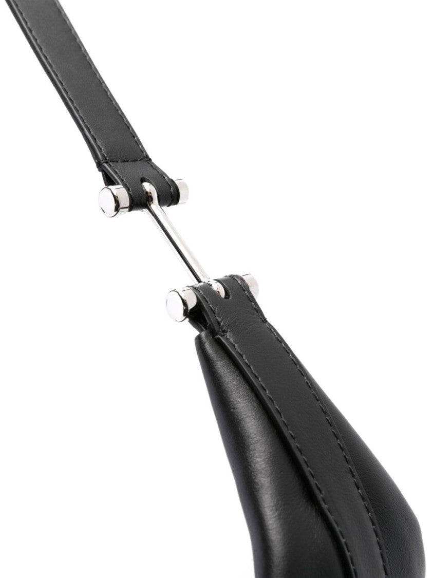 Marni Crescent-Shaped Calfskin Leather Shoulder Bag