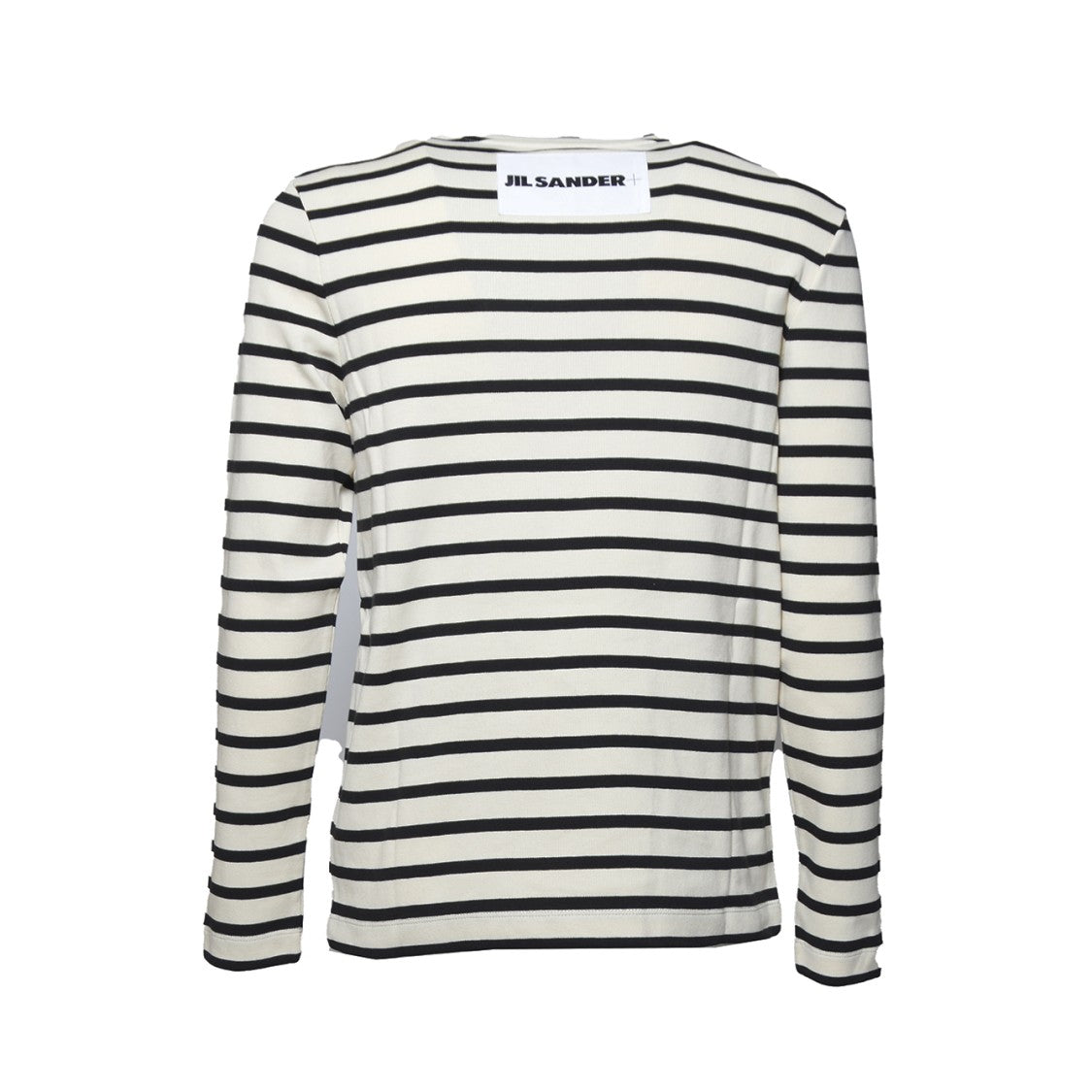 Jil Sander Classic Nautical-Inspired Stripe Knit Sweater