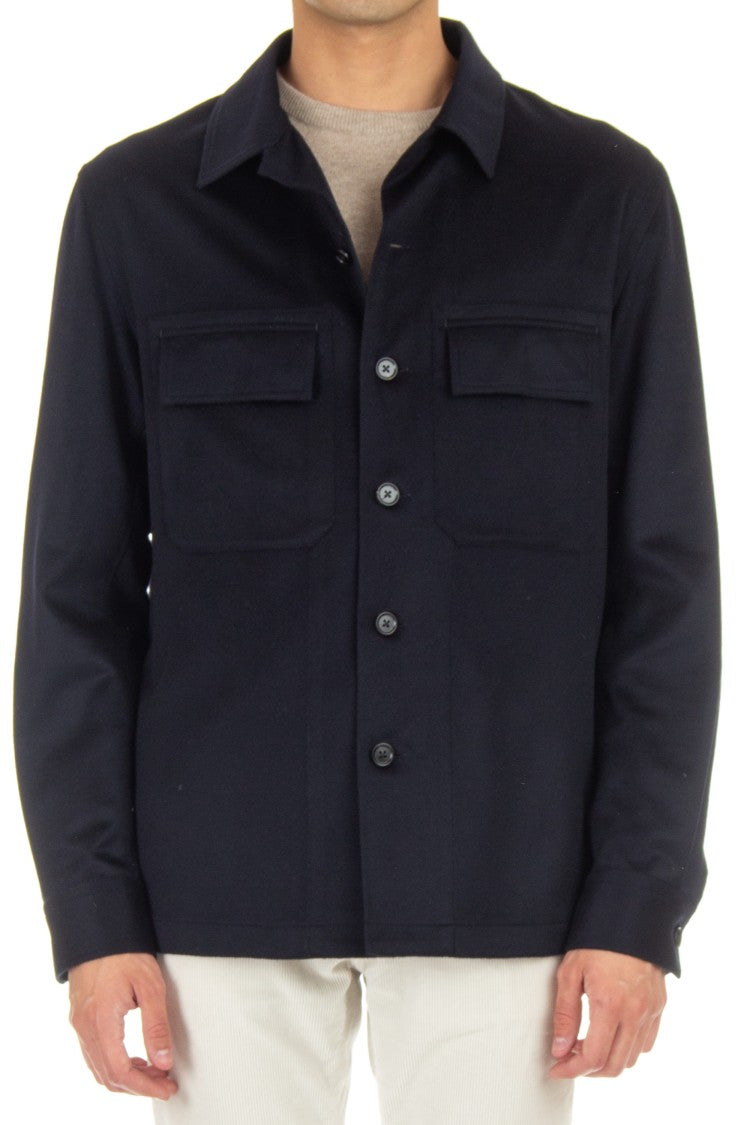 Zegna Alba Cashmere Oasi Overshirt