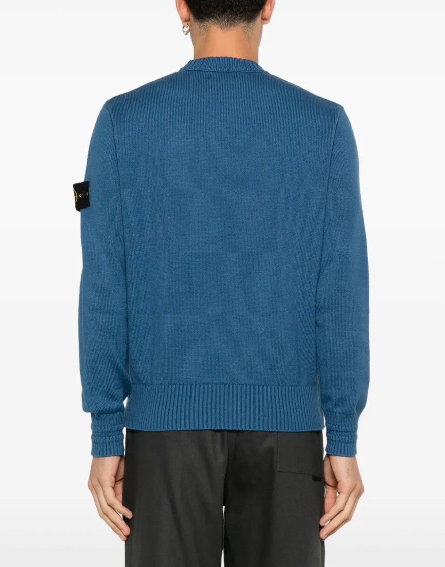 Stone Island Compass Logo Patch Sweater