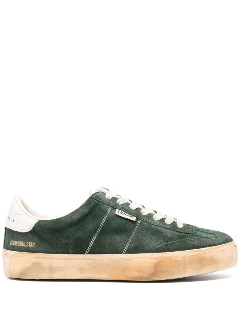 Golden Goose Panelled Nappa Sneakers With Logo
