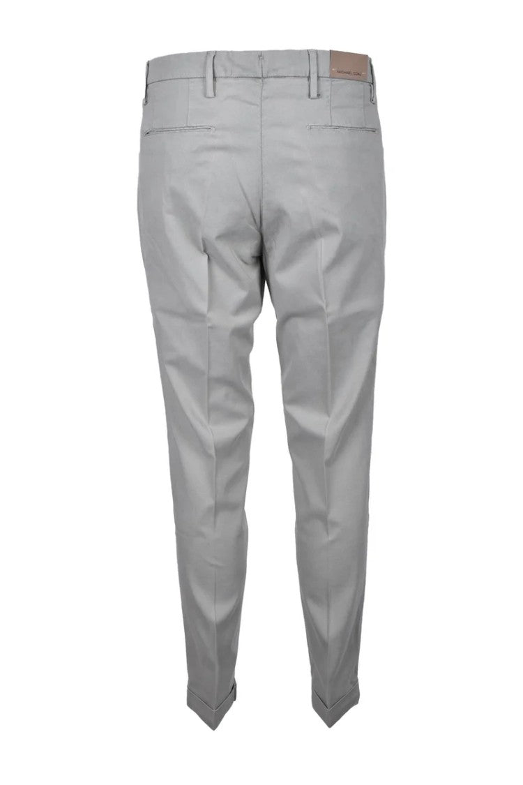Michael Coal Cotton-Blend Stretch Pants