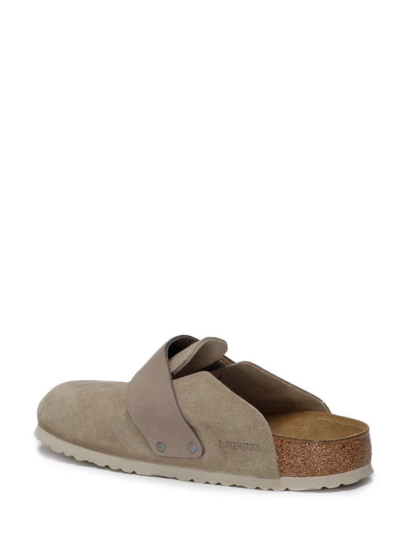 Birkenstock Loma Contoured Brown Footbed Mules