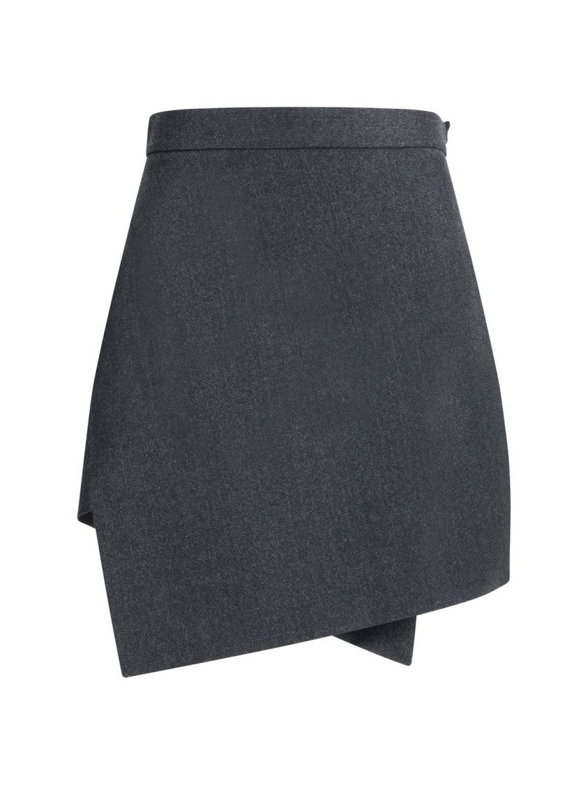 Vivienne Westwood Asymmetrical Hem Mini Infinity Skirt