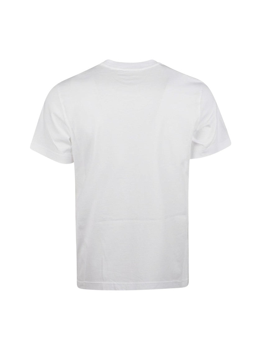 Moncler Ss Short-Sleeve Cotton Printed T-Shirt
