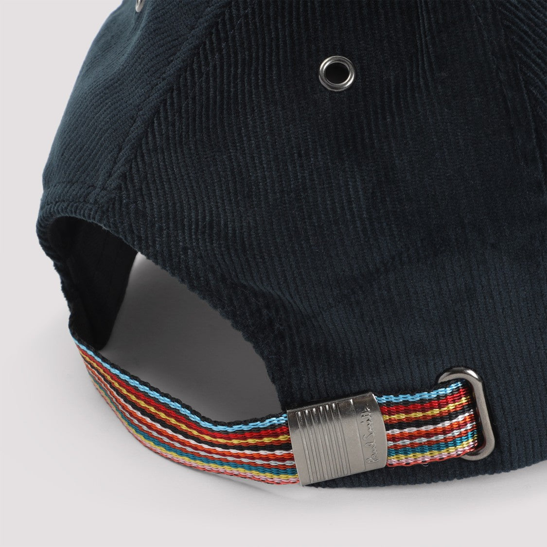 Paul Smith Blue Cotton Alex Cord Men Hat Cap