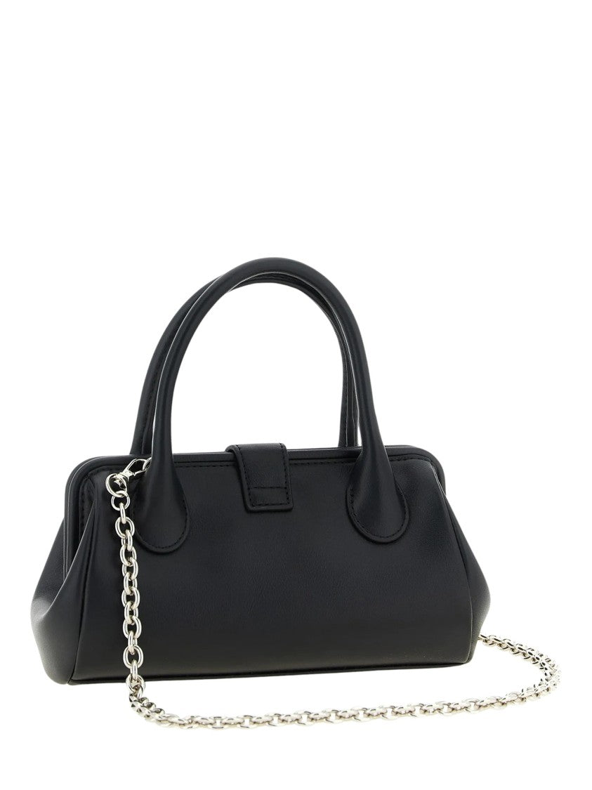 Vivienne Westwood Black Pamela Small Detachable Chain Handbag