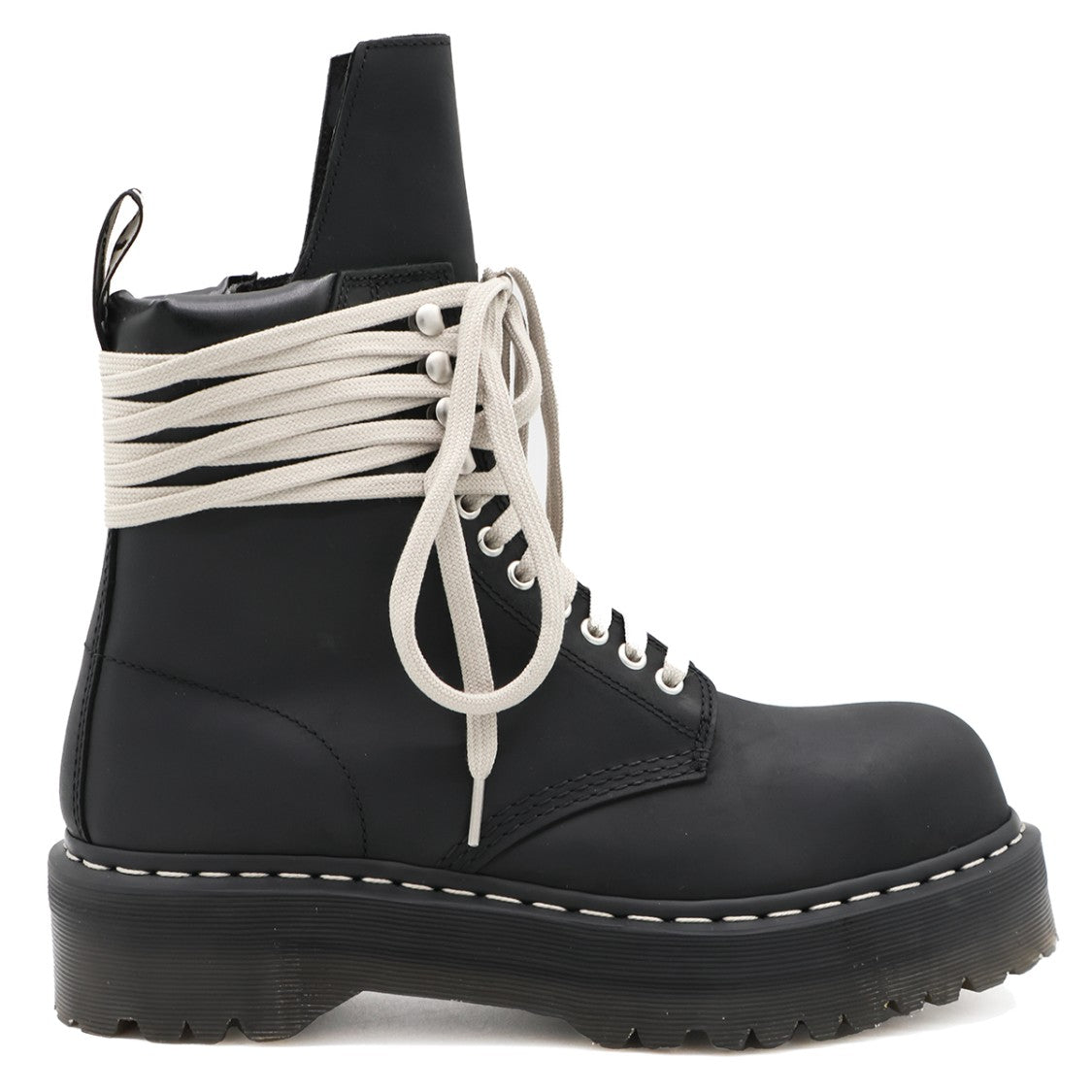 Dr. Martens X Rick Owens Lace-Up Chunky Platform Ankle Boots