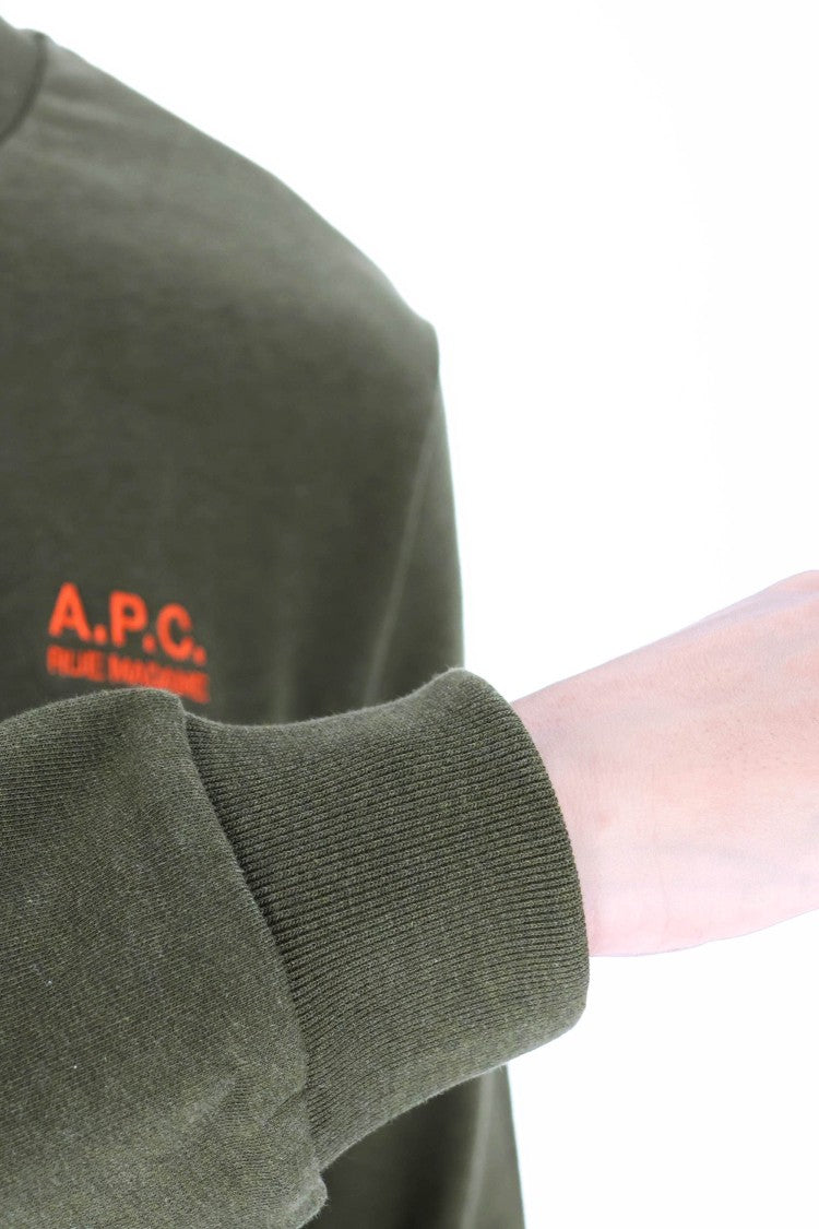 A.P.C. Rue Madame Paris Cotton Crewneck Sweatshirt