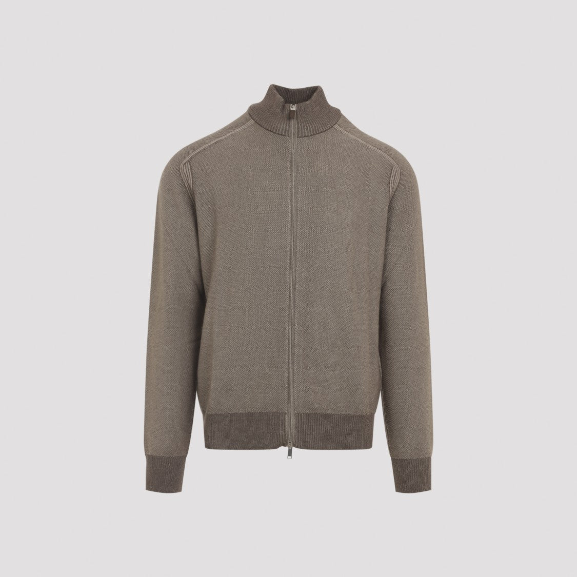Zegna Cashseta Full Zip Pullover