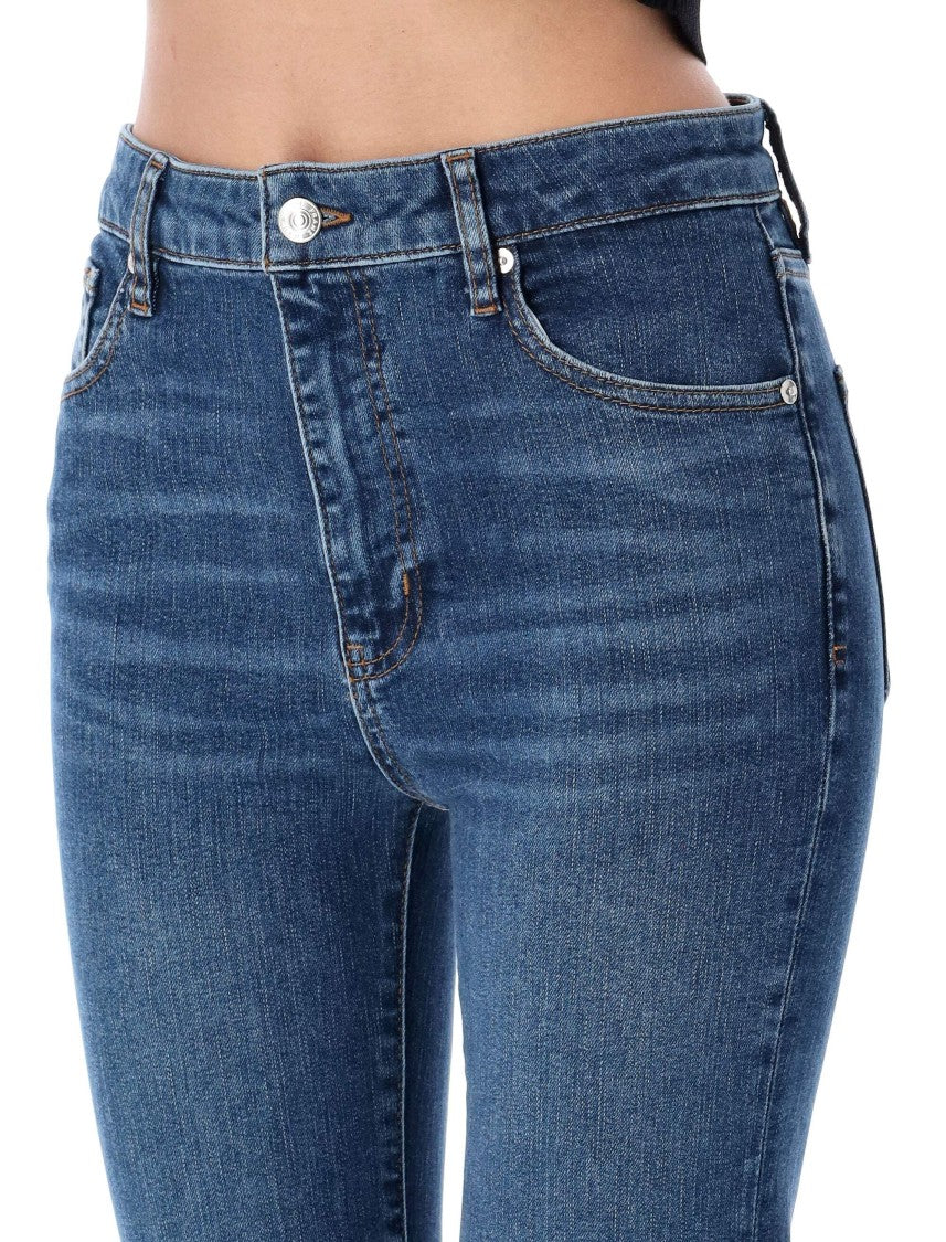 Frame Medium Blue Straight-Fit Jeans