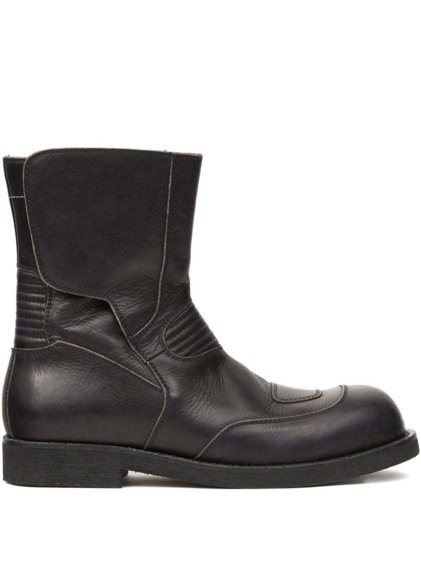 Mm6 By Maison Margiela Leather Ankle Boot