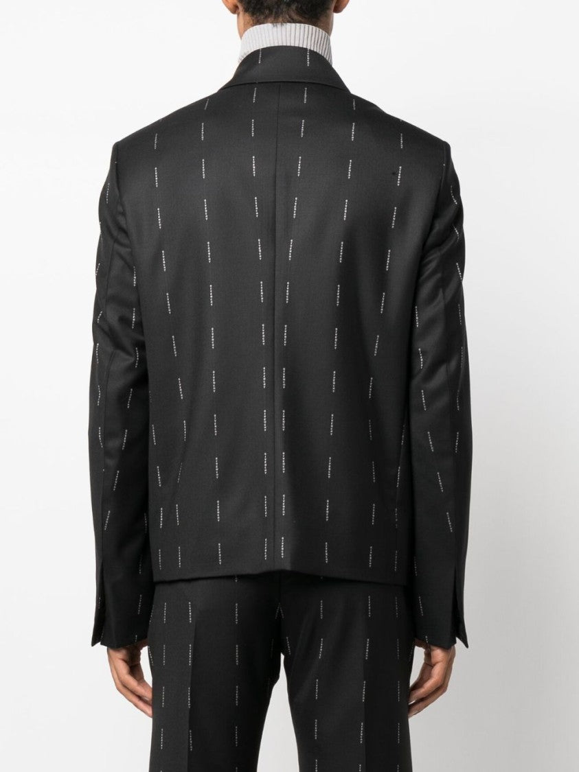 Givenchy Logo-Print Shirt Jacket