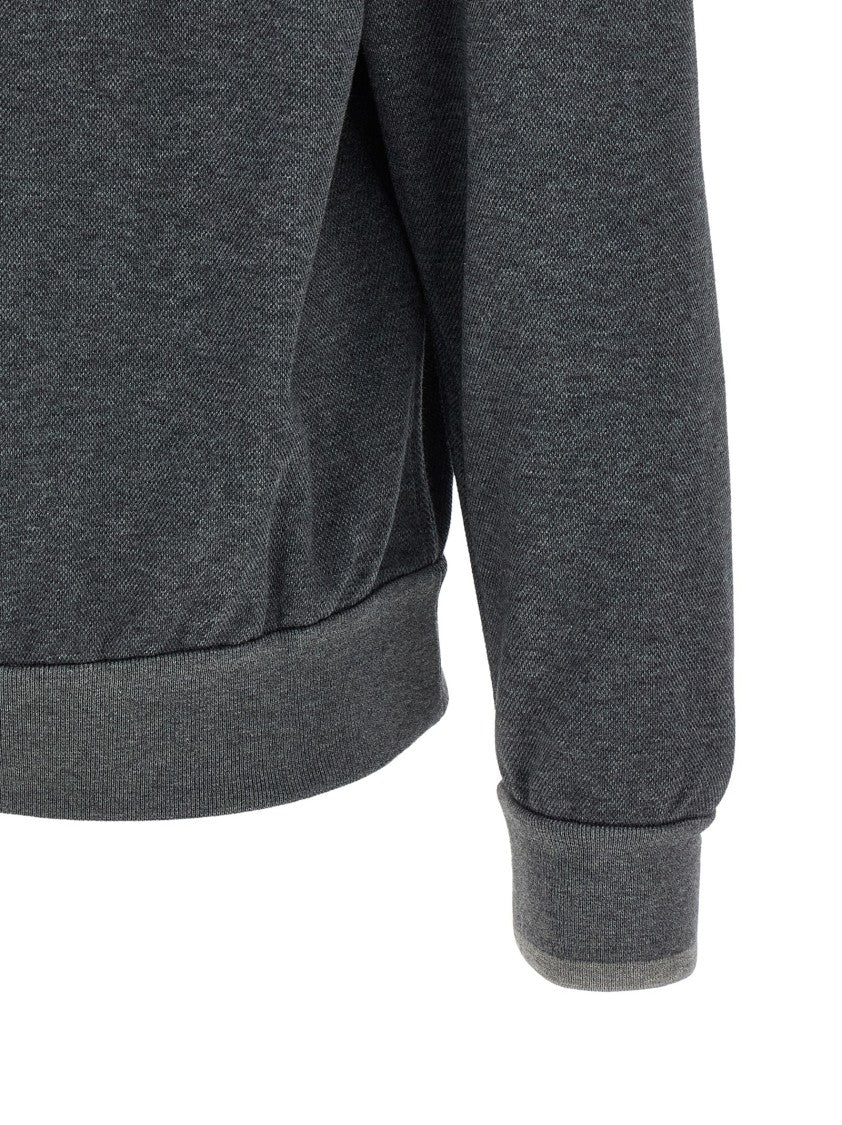 Brioni Piqué Cotton Sweatshirt