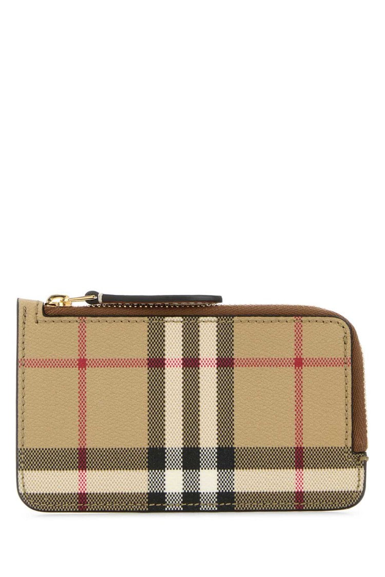 Burberry Printed Canvas Card Holder