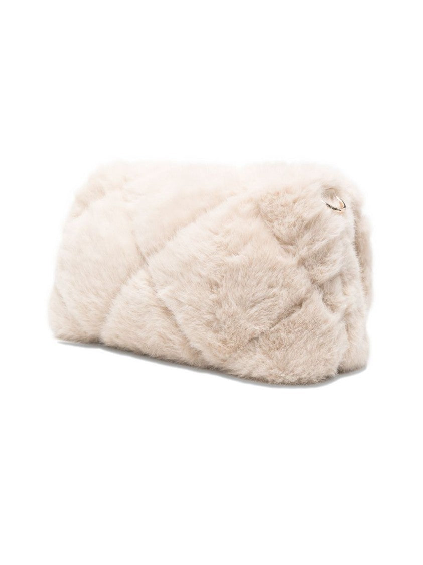 Liu Jo Quilted Plush Shoulder Bag