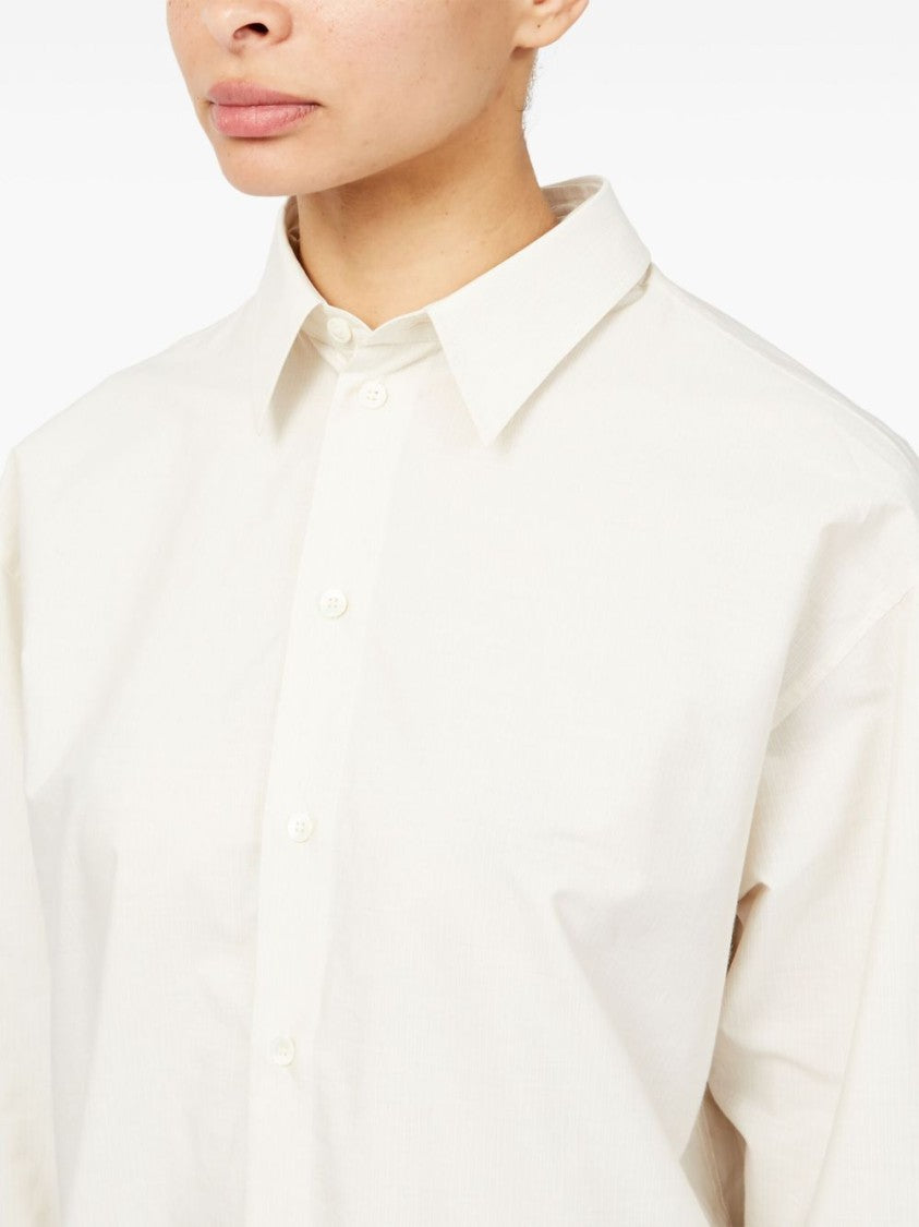 Mm6 By Maison Margiela Layered Design Cotton Shirt