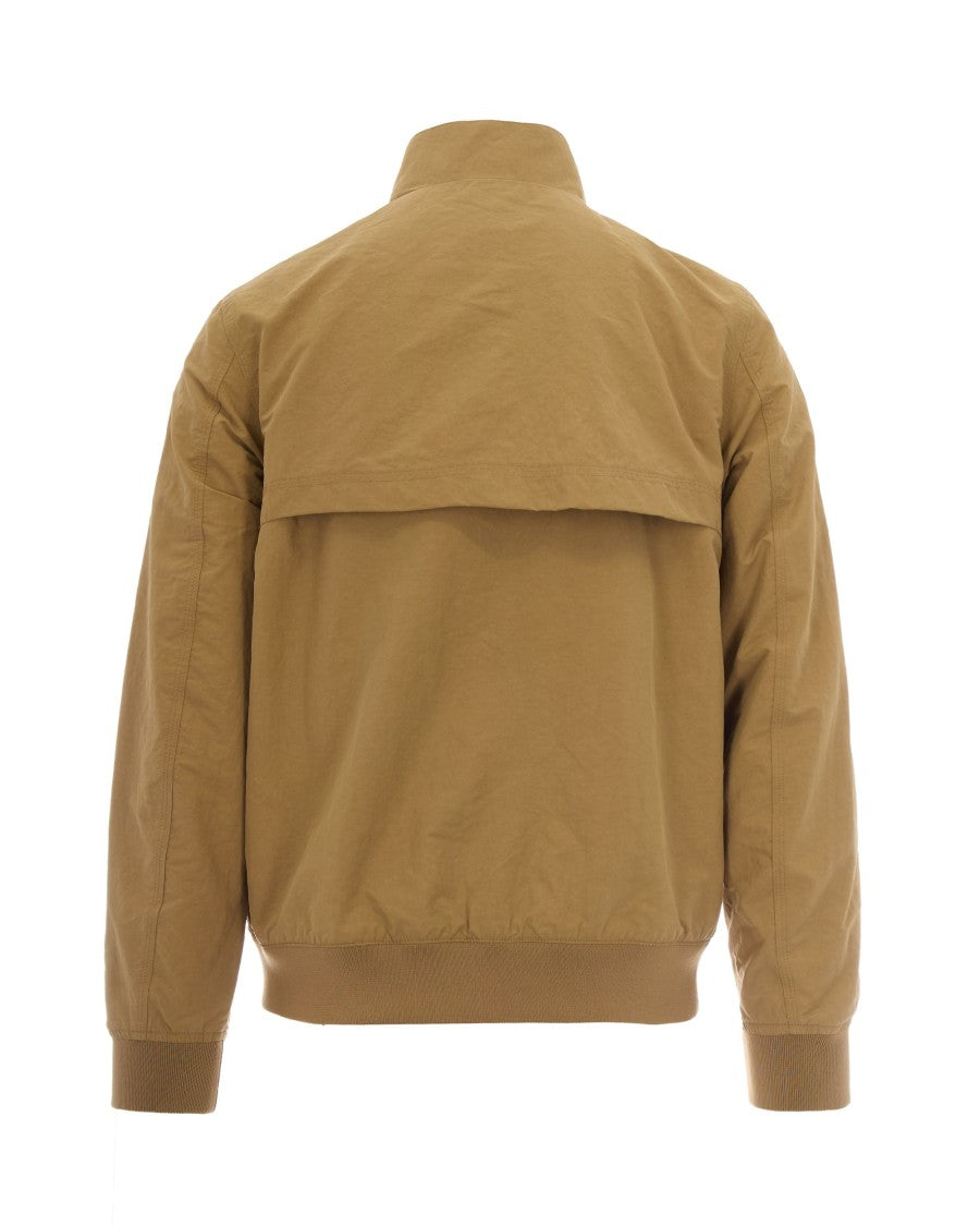 K-Way Reversible Cotton Blend And Recycled Nylon Jacket
