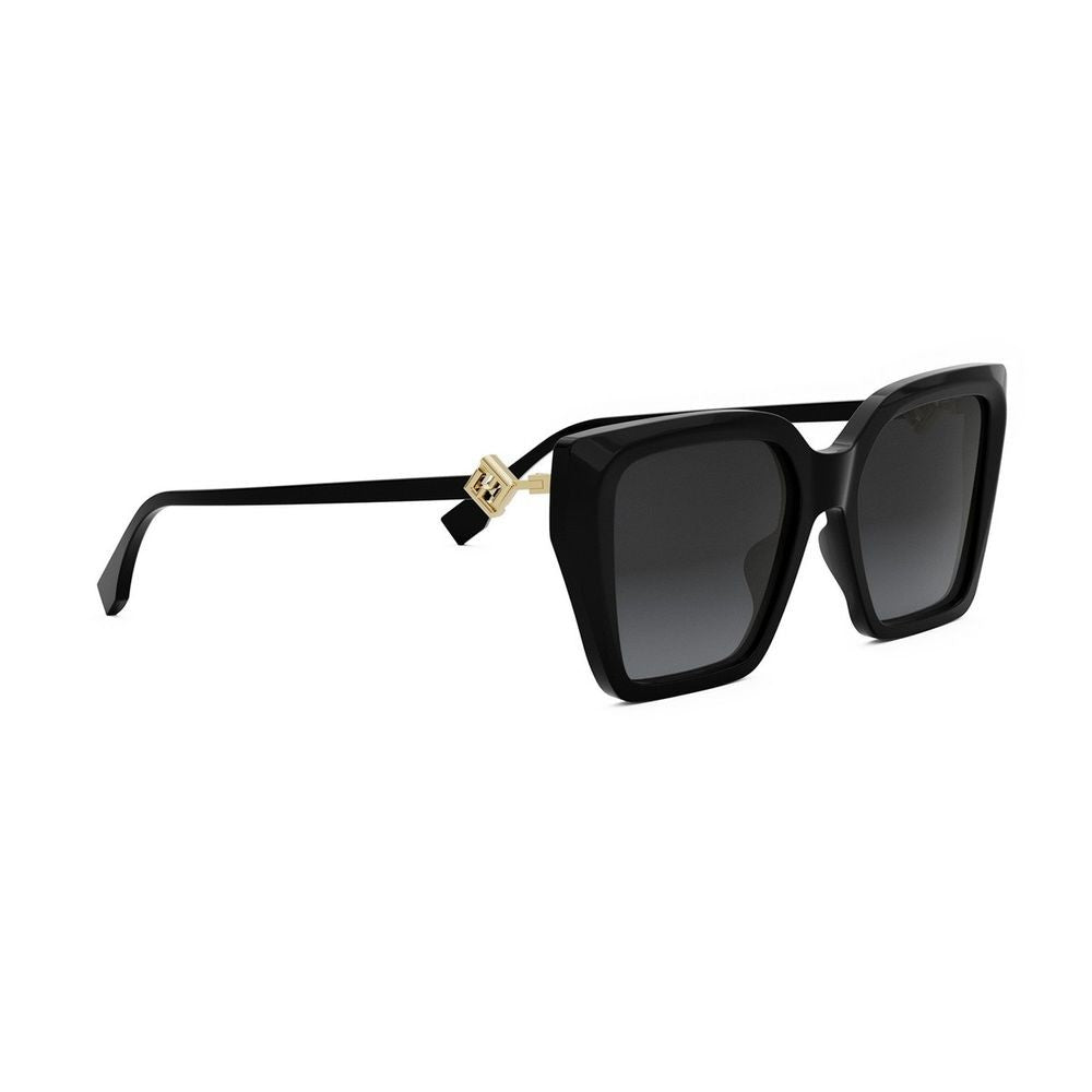 Fendi Ff Diamonds Oversized Square Ff Diamonds Sunglasses